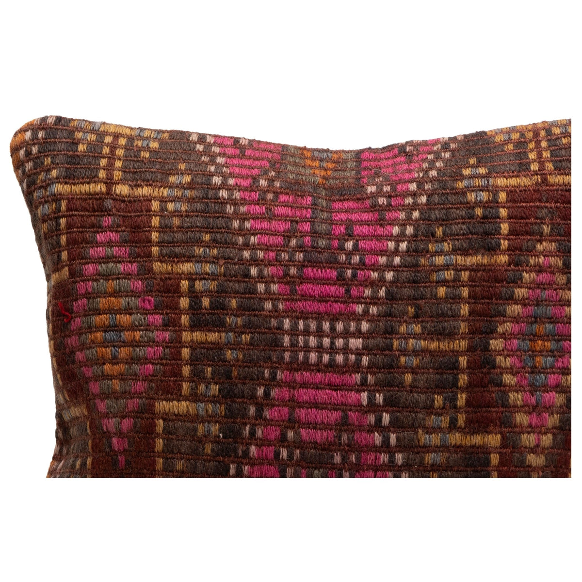 Handwoven Vintage Kilim Pillow Case 16" x 16"