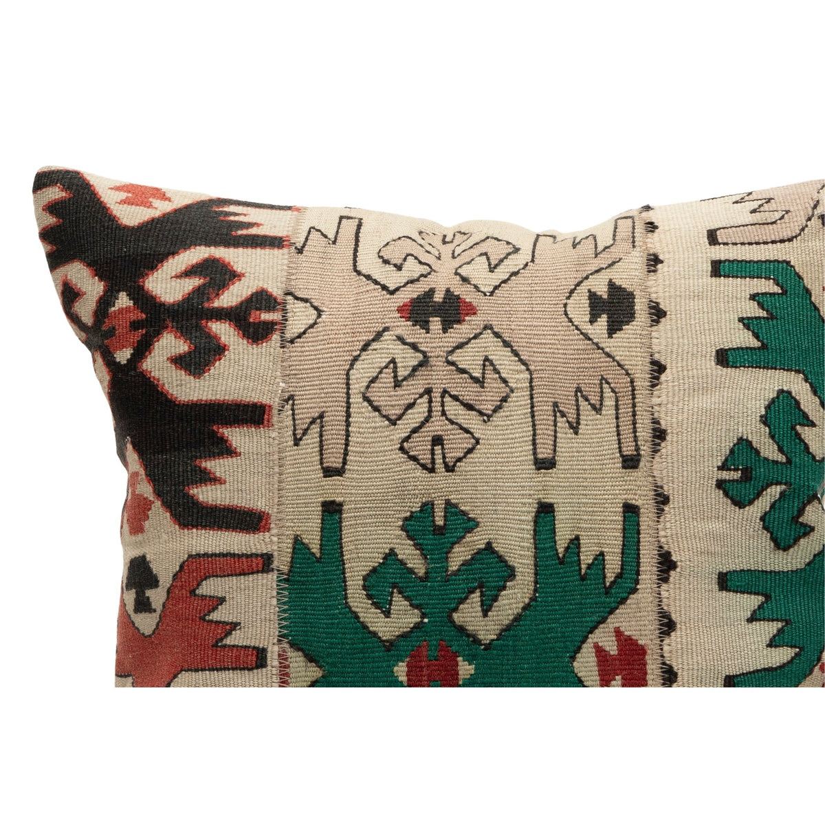 Handmade Vintage Turkish Kilim Pillow Cover