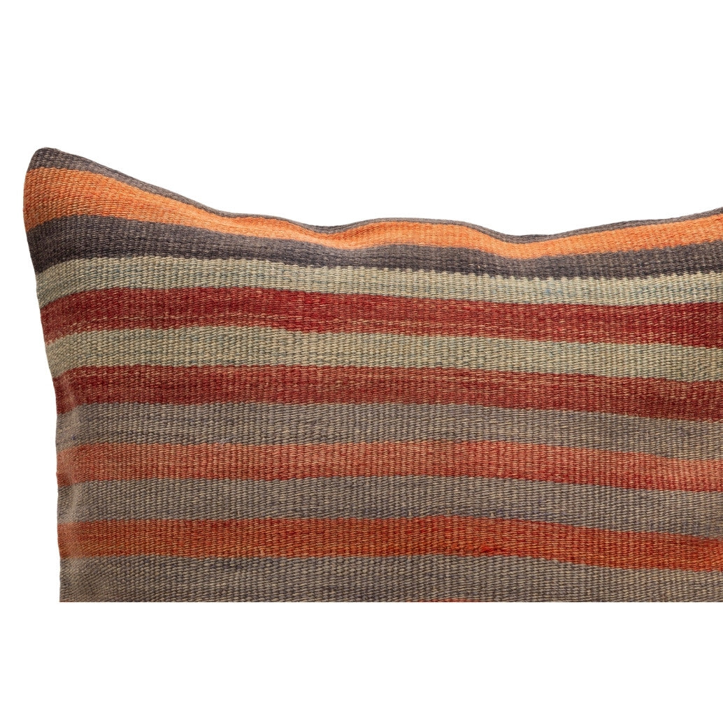 Vintage Striped Kilim Pillow Cover 20" x 20"