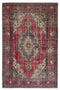 7'10" x 11'2" - Handmade Vintage Persian Style Rug