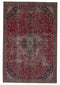6'11" x 10'6" - Handmade Vintage Persian Style Rug