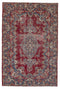 6'9" x 9'10" - Handmade Vintage Persian Style Rug