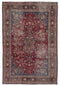 6'4" x 9'6" - Handmade Vintage Persian Style Rug