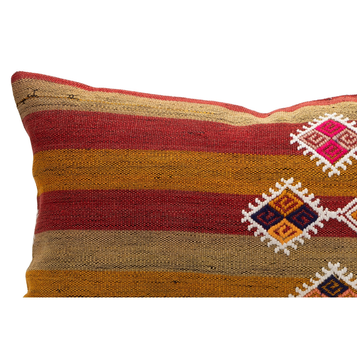 Oriental Kilim Throw Pillow Cover 12" x 20"