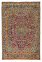 4'3" x 6'2" - Handmade Vintage Persian Style Rug