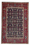 3'7" x 5'3" - Handmade Vintage Persian Style Rug