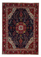 4'7" x 6'1" - Handmade Vintage Persian Style Rug