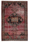 4'2" x 6'6" - Handmade Vintage Persian Style Rug