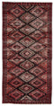 2'11" x 5'11" - Handmade Vintage Persian Style Rug