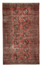 3'6" x 5'10" - Handmade Vintage Persian Style Rug