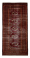 2'11" x 5'5" - Handmade Vintage Persian Style Rug