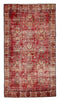 3'6" x 6'5" - Handmade Vintage Persian Style Rug