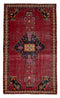 3'10" x 6'7" - Handmade Vintage Persian Style Rug