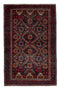 3'3" x 5'1" - Handmade Vintage Persian Style Rug