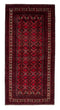 3'1" x 6' - Handmade Vintage Persian Style Rug