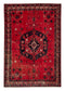 4'11" x 7'1" - Handmade Vintage Persian Style Rug
