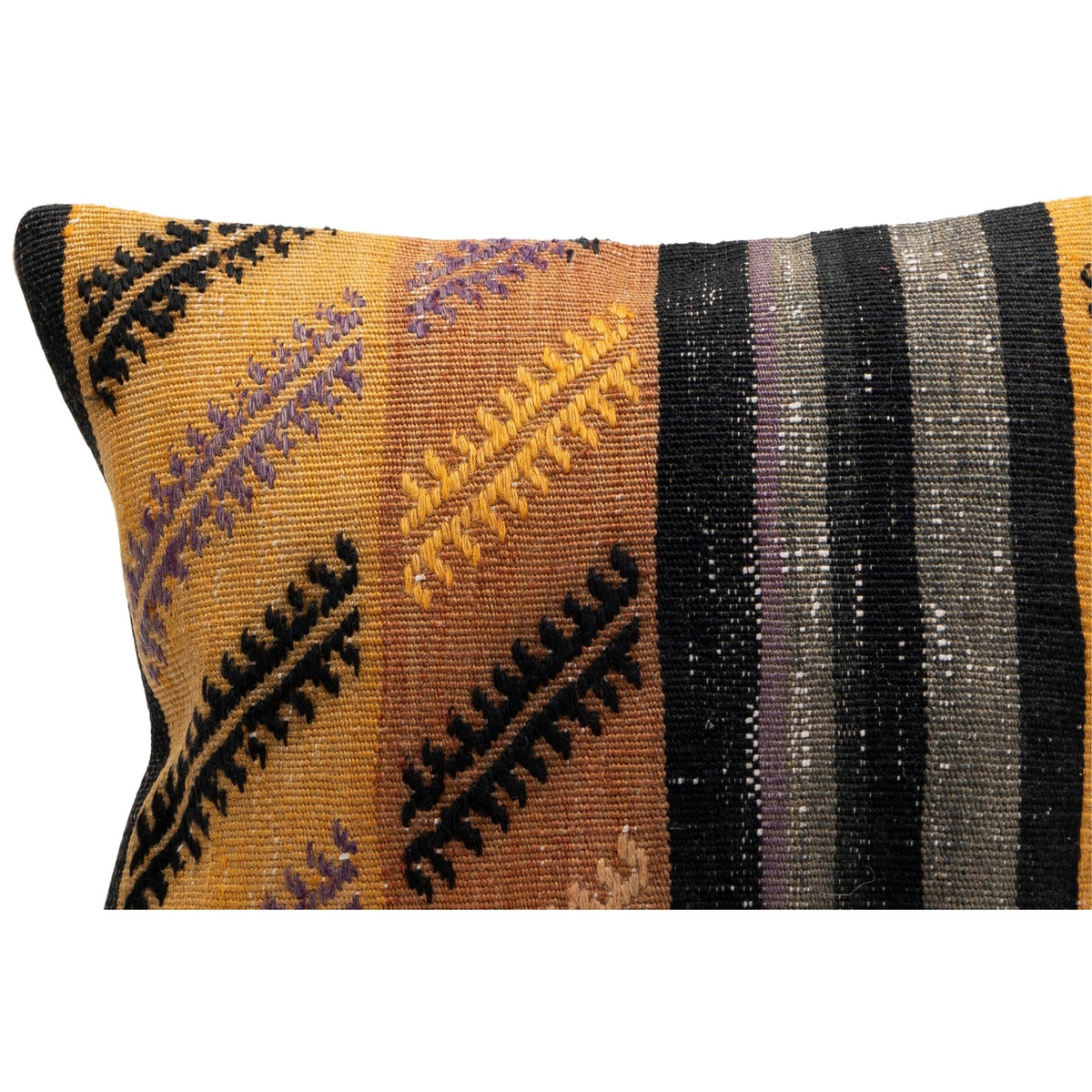 Authentic Kilim Throw Pillow Case 16" x 16"