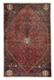 4'7" x 6'9" - Handmade Vintage Persian Style Rug