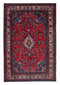 6'11" x 10'4" - Handmade Vintage Persian Style Rug