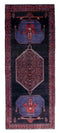 4'9" x 12'7" - Handmade Vintage Persian Style Rug