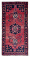 4'5" x 8'10" - Handmade Vintage Persian Style Rug