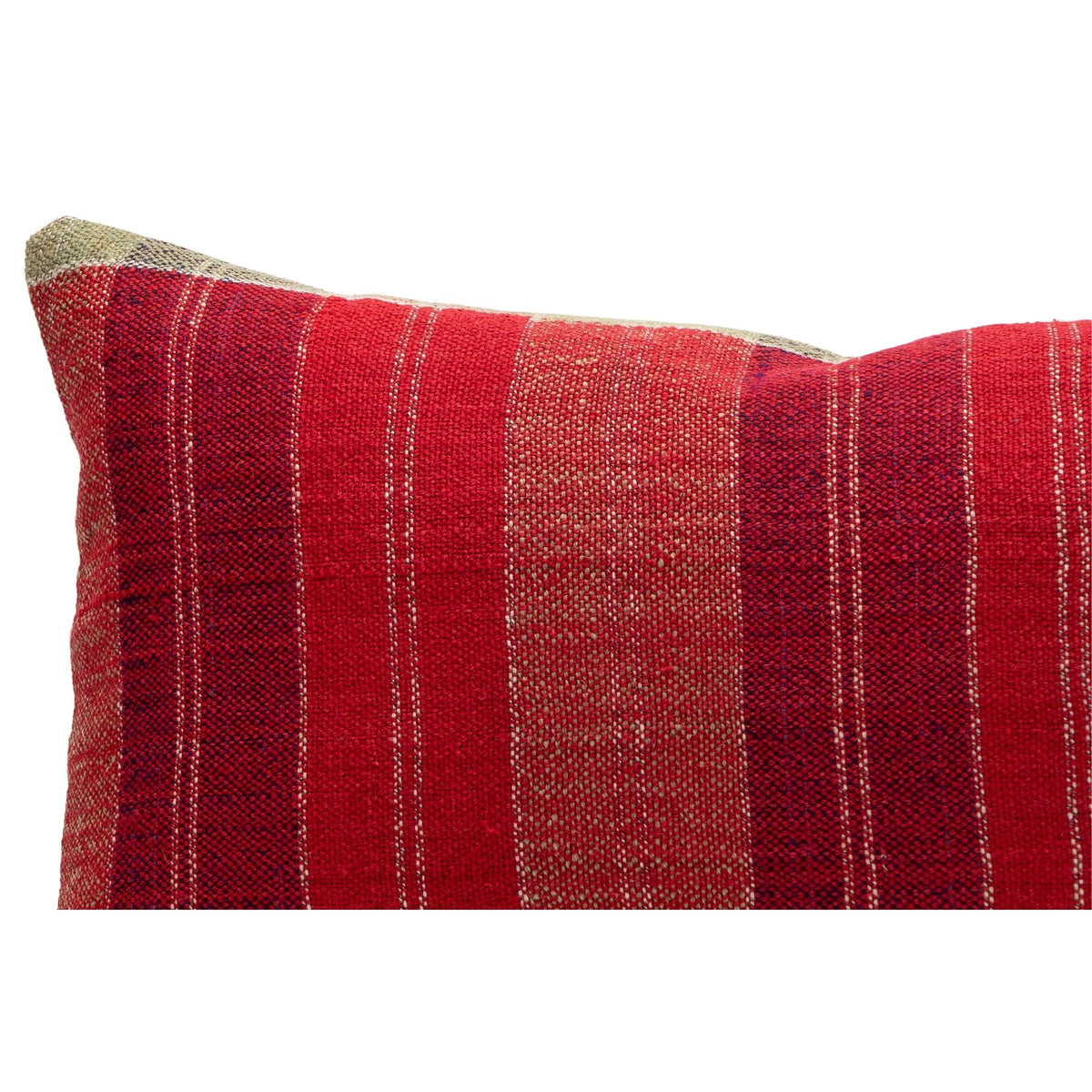 Vintage Red Kilim Cushion Cover 12" x 20"