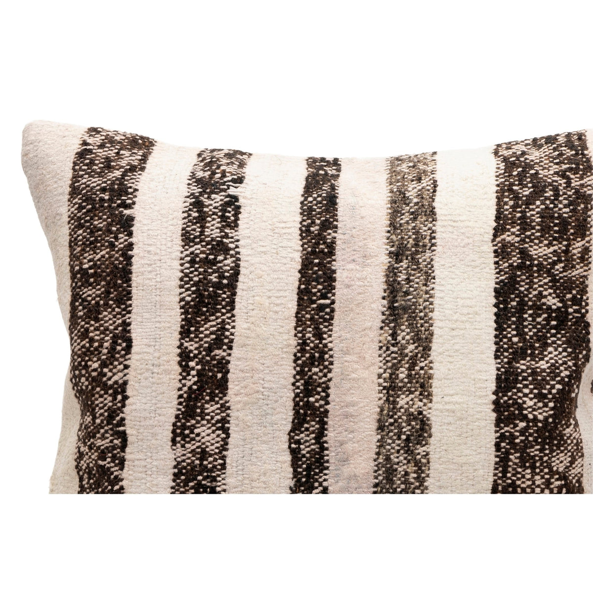 Handmade Striped Kilim Throw Pillow Case 16" x 16"