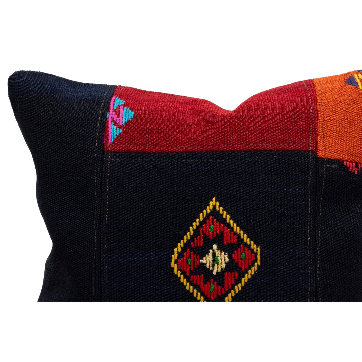 Handmade Vintage Turkish Kilim Pillow Cover