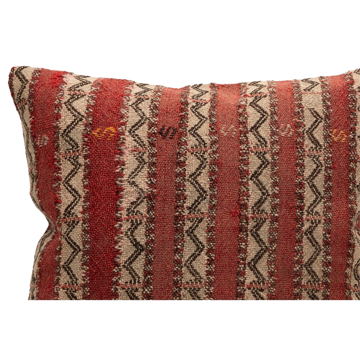 Handwoven Vintage Kilim Pillow Case 16" x 16"