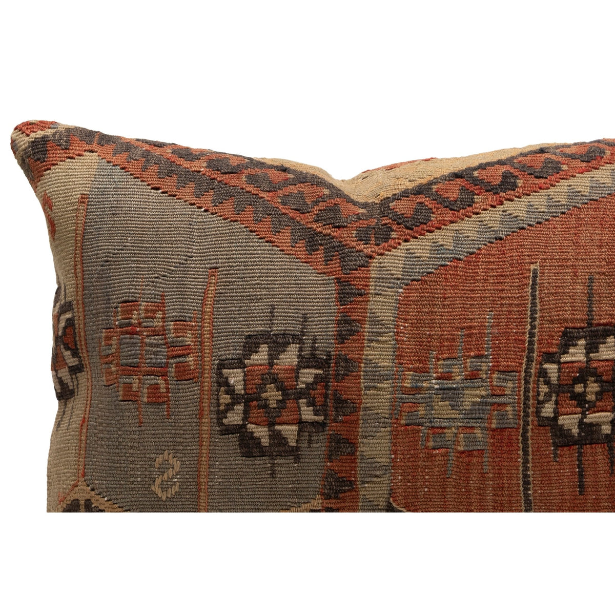 Vintage Turkish Kilim Pillow Cover