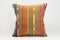 20x20 Wool Turkish Kilim Accent Pillow Cover