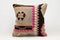 20x20 Wool Turkish Kilim Accent Pillow Cover