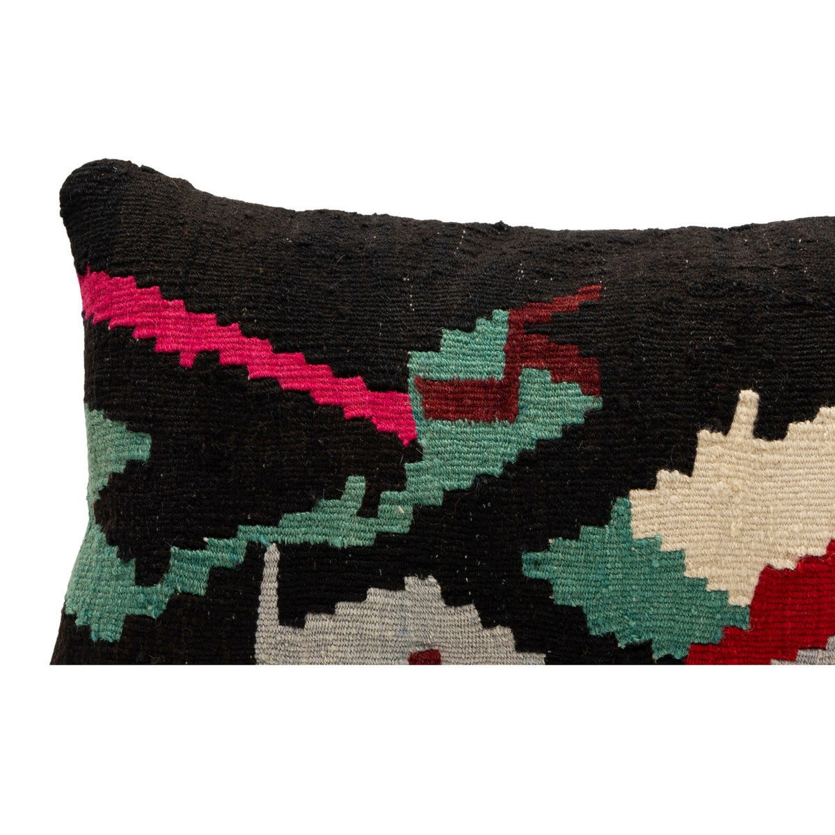 Oriental Neutral Kilim Pillow Cover 12" x 20"