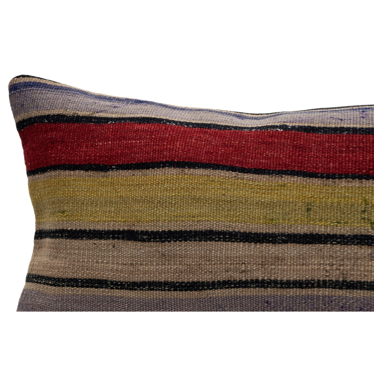 Vintage Striped Kilim Cushion Cover 12" x 20"