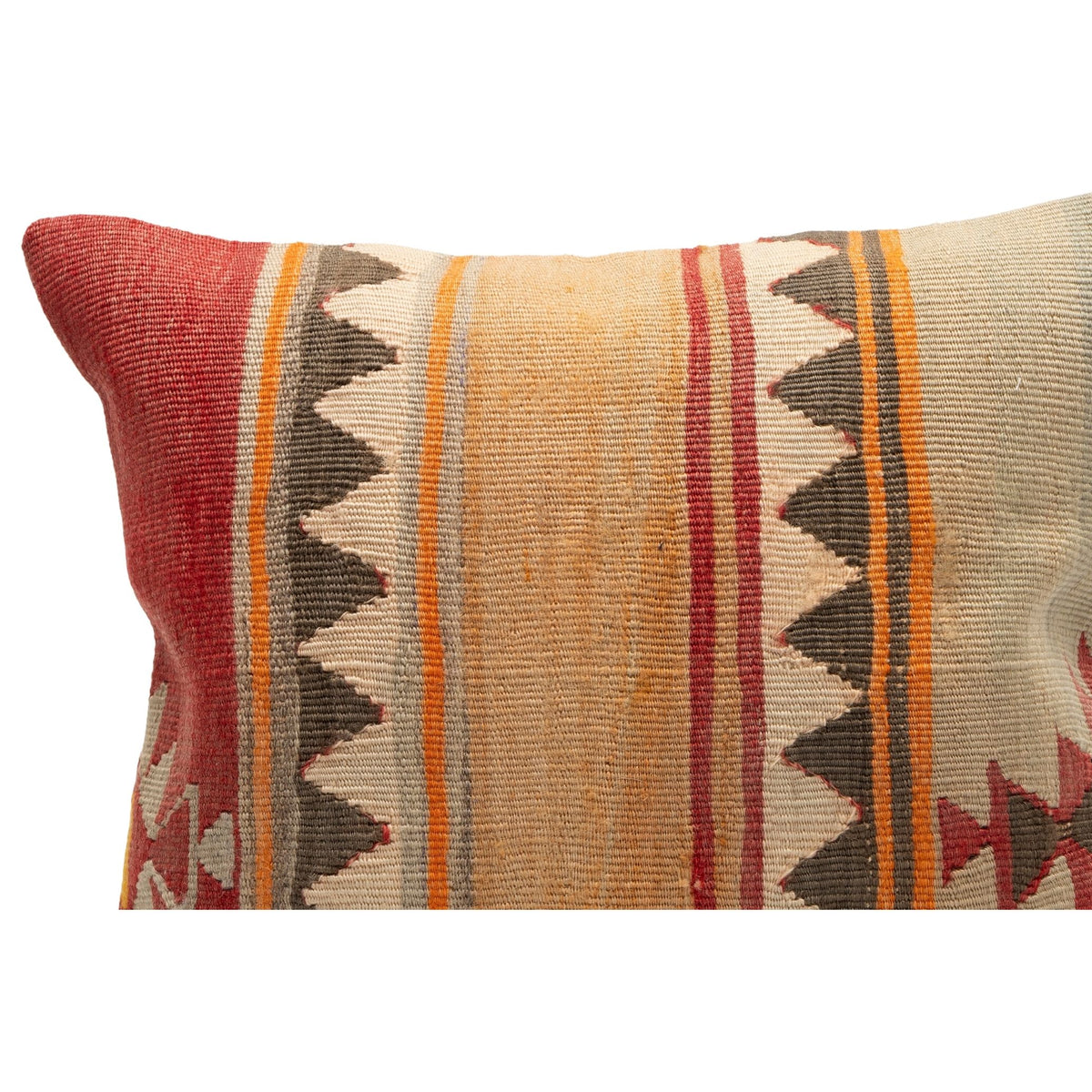 Authentic Kilim Throw Pillow Case 16" x 16"