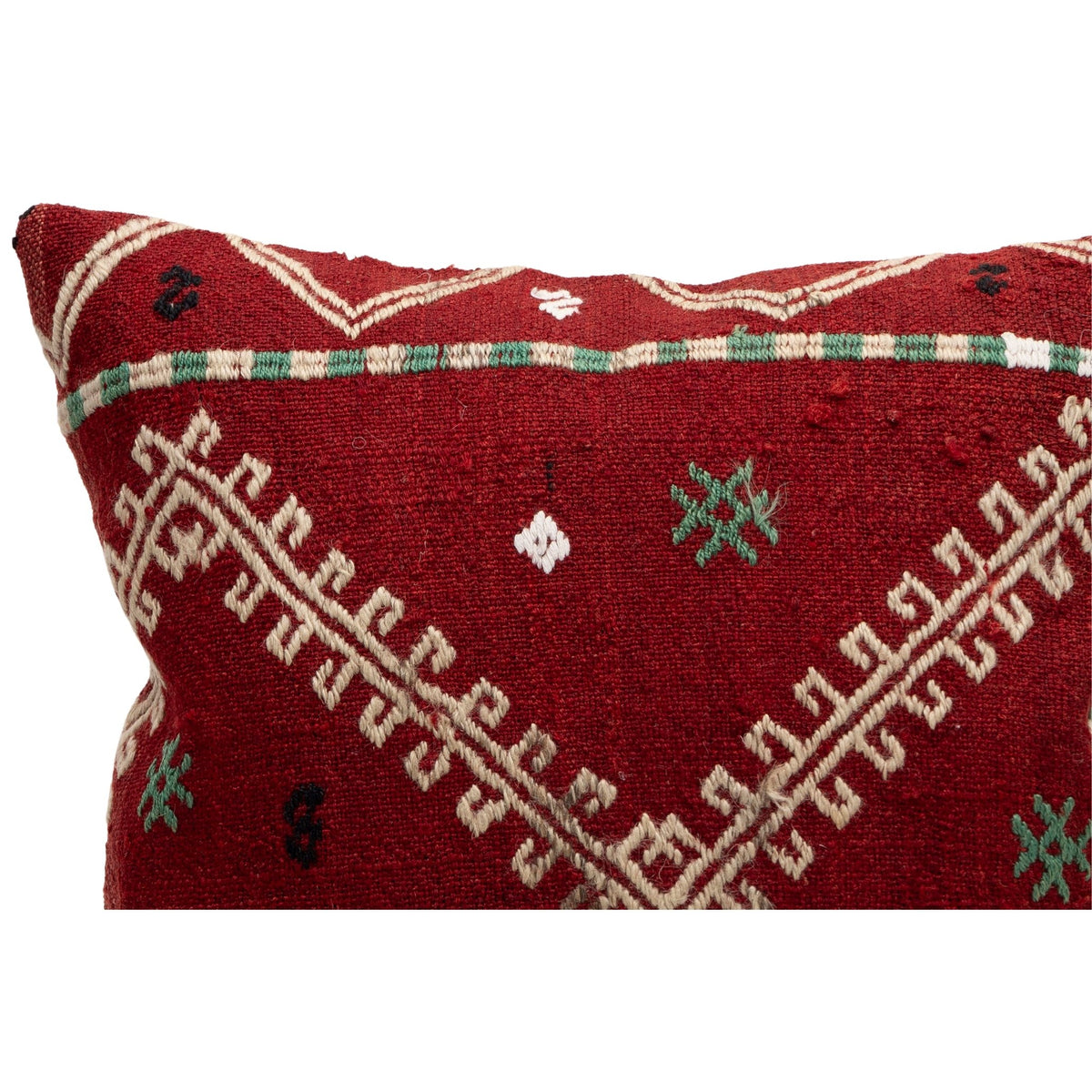 Handwoven Vintage Kilim Pillow Case 16" x 16"