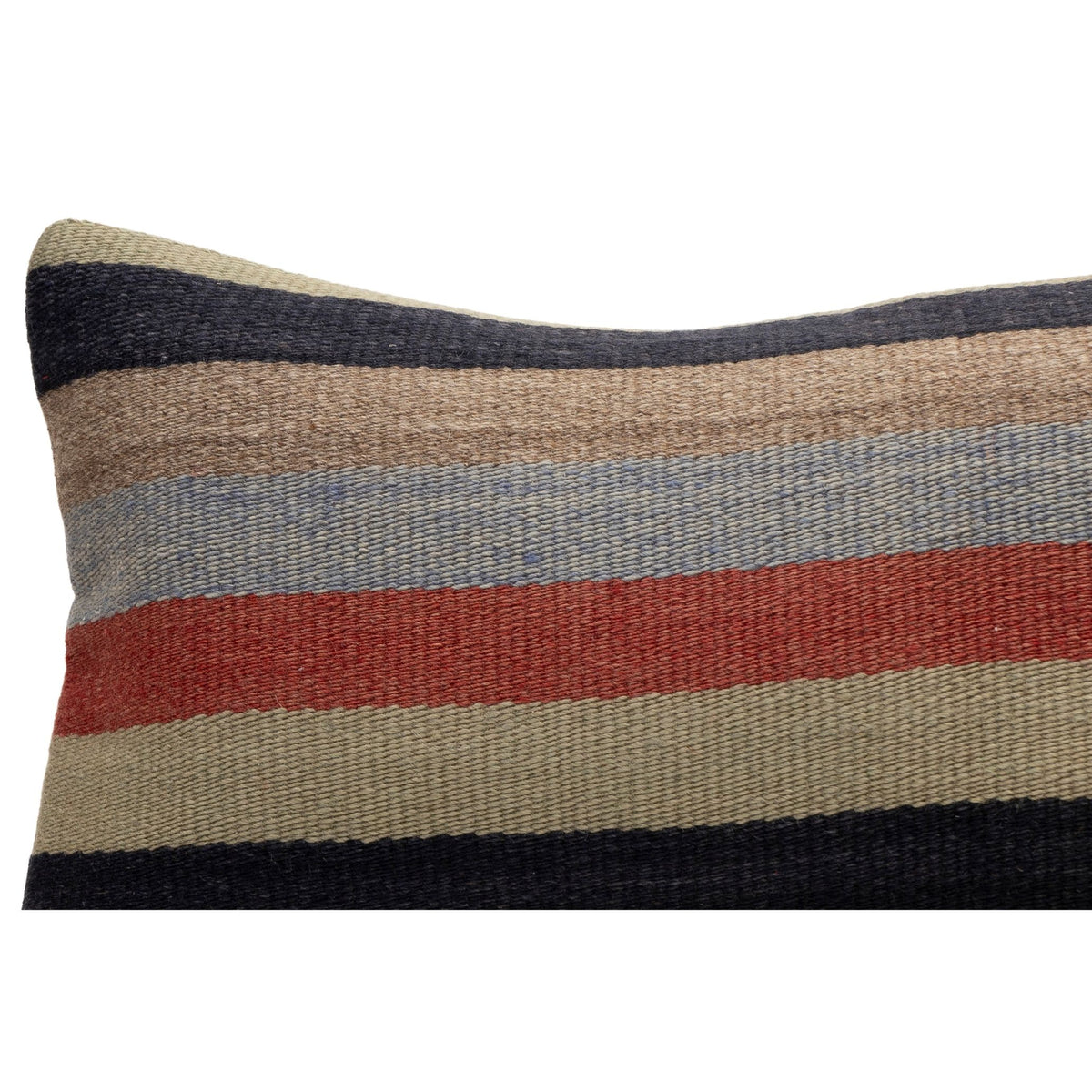 Vintage Striped Kilim Cushion Cover 12" x 20"