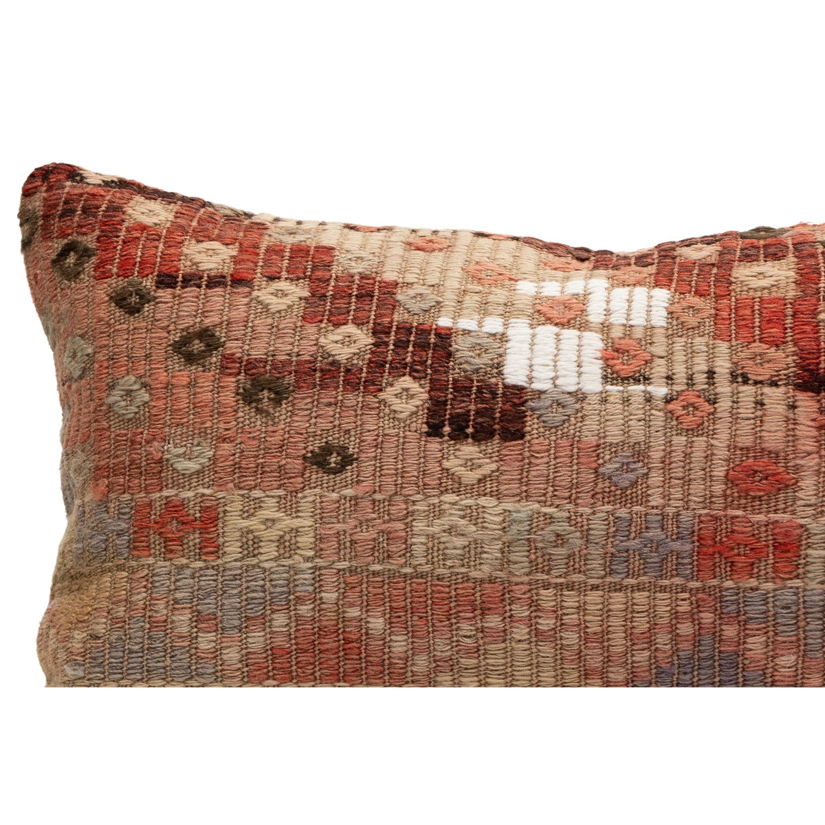 Oriental Kilim Throw Pillow Cover 12" x 20"