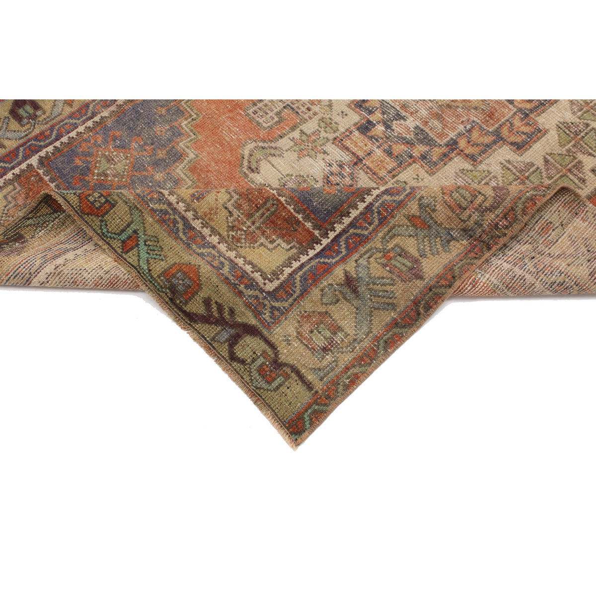 Slulia - (3'10'' x 6'9'') Vintage Turkish Rug