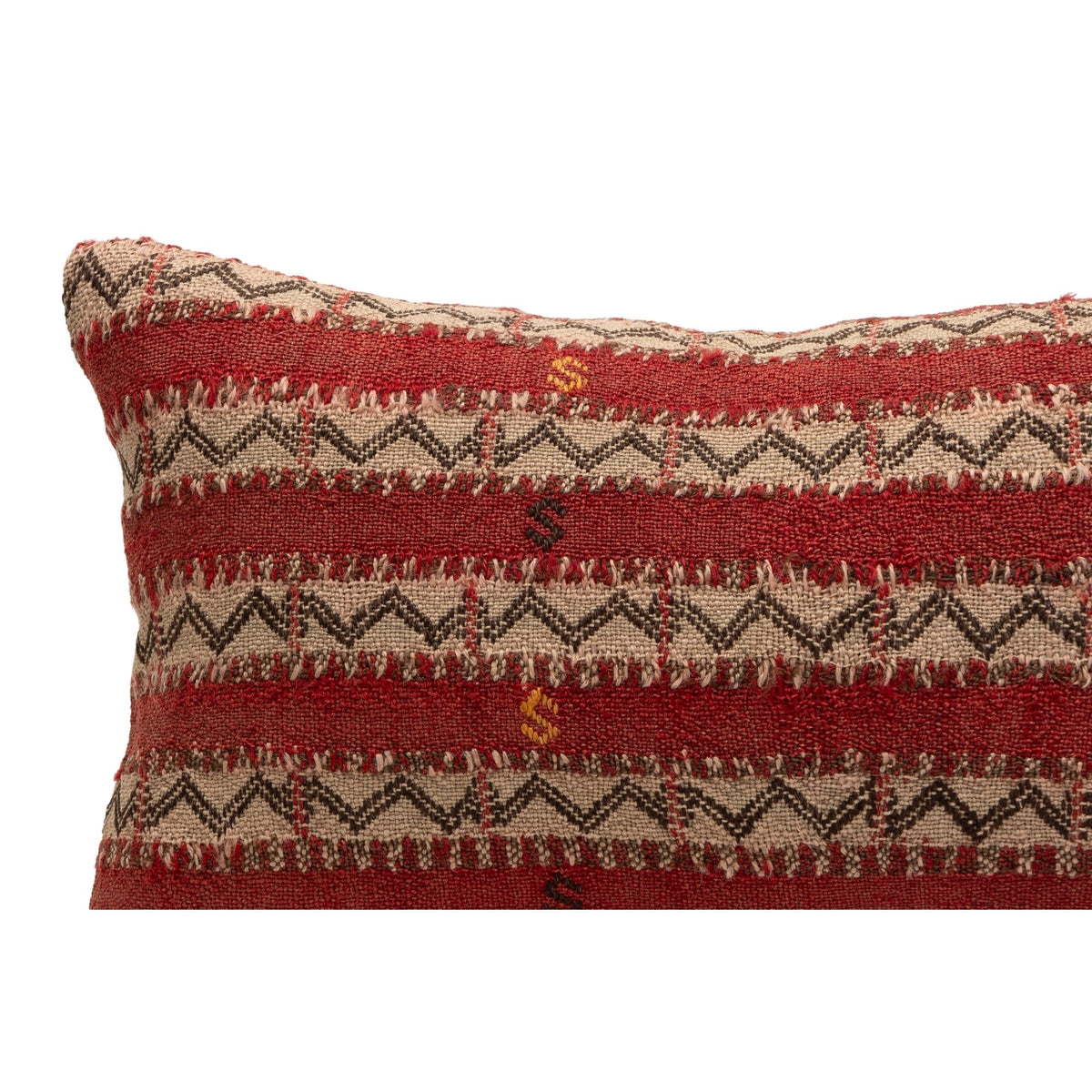 Striped Boho Throw Pillow Cover