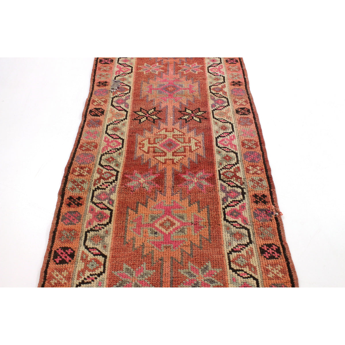 Thirre - (2'8" x 11') Vintage Turkish Runner Rug