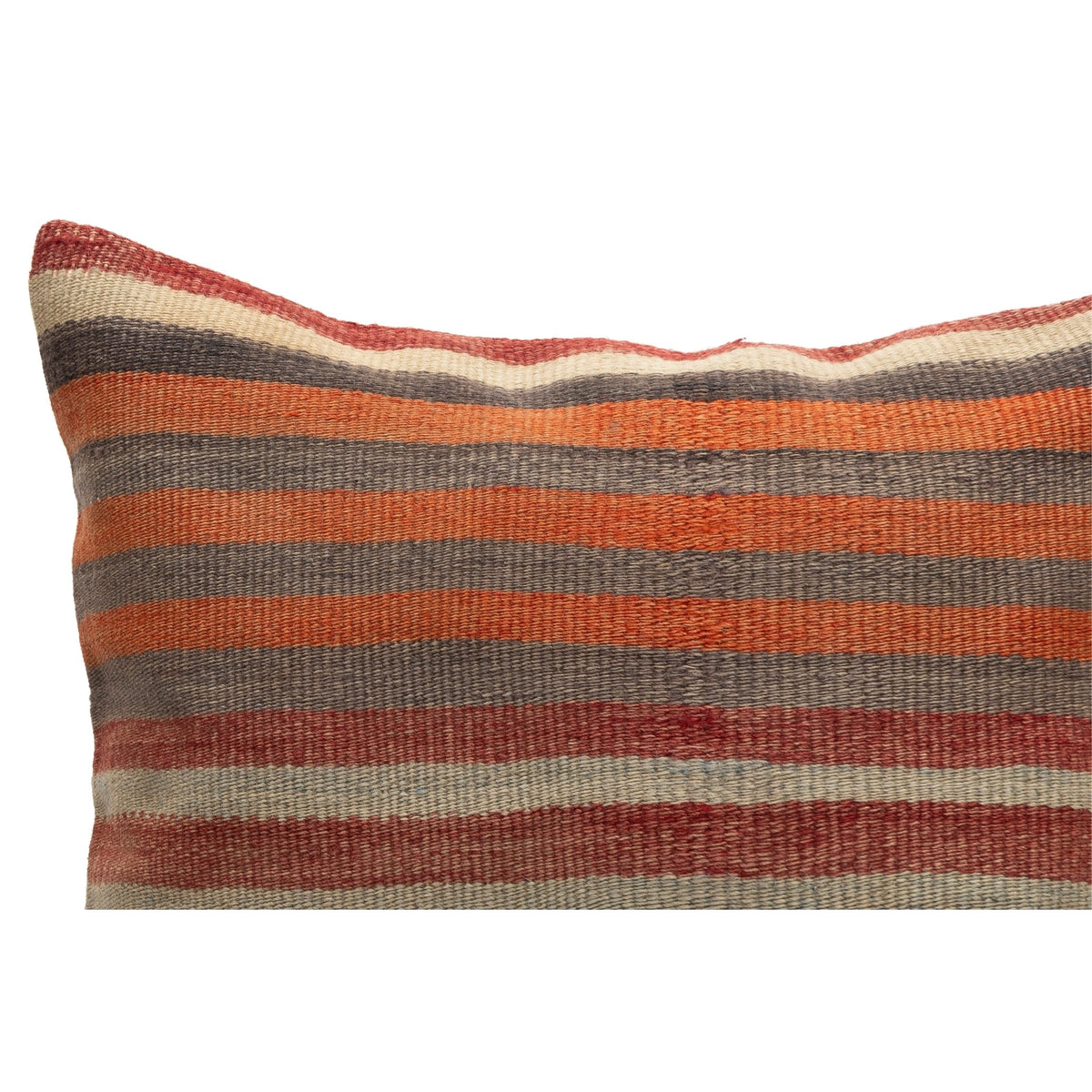 Handwoven Vintage Striped Kilim Pillow Cover 20" x 20"