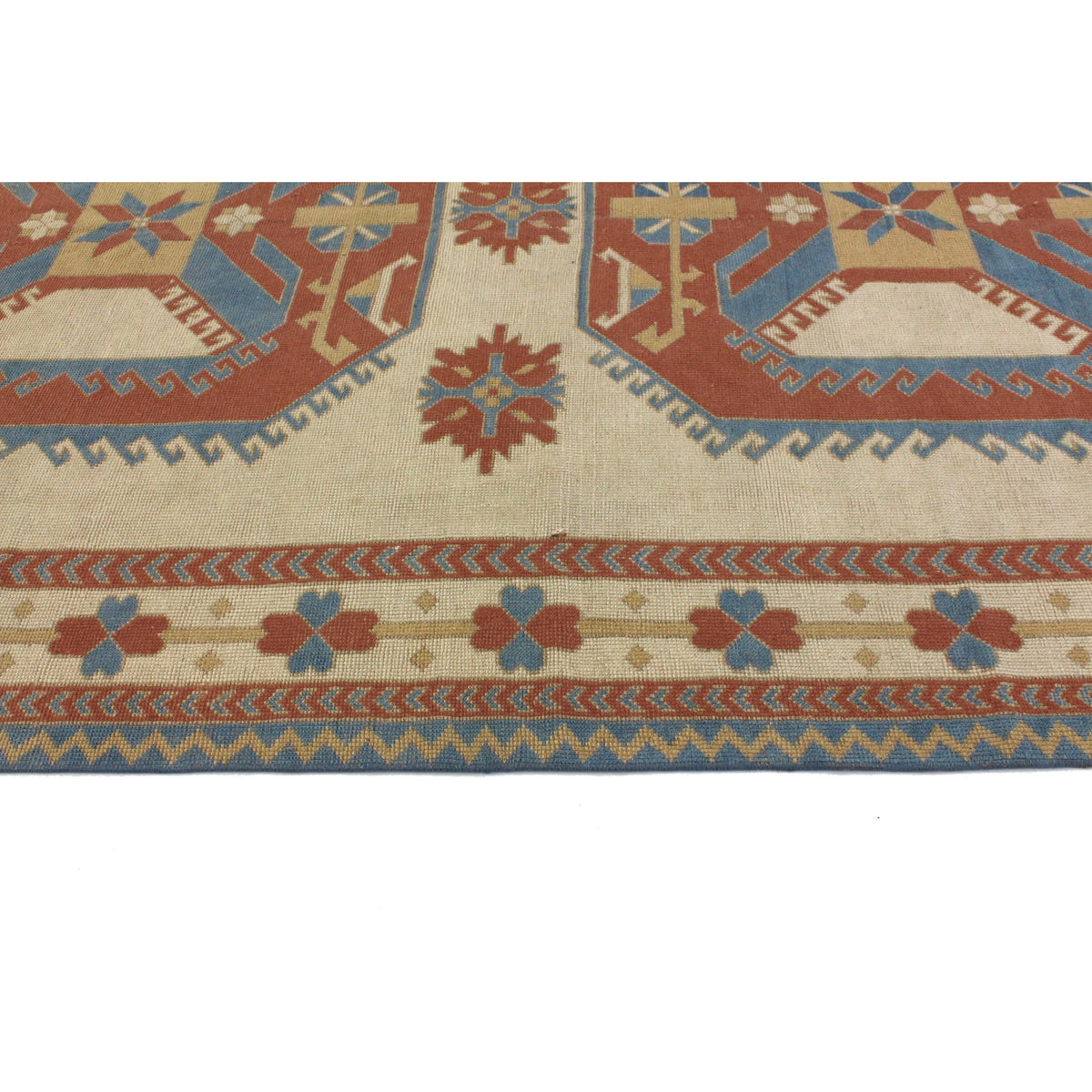 Terjun - (7'1'' x 10') Vintage Turkish Rug