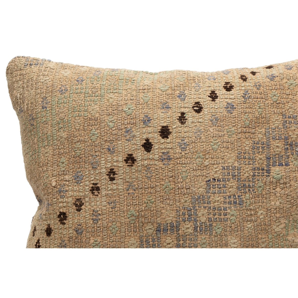 Handmade Kilim Throw Pillow Cover 16" x 16"