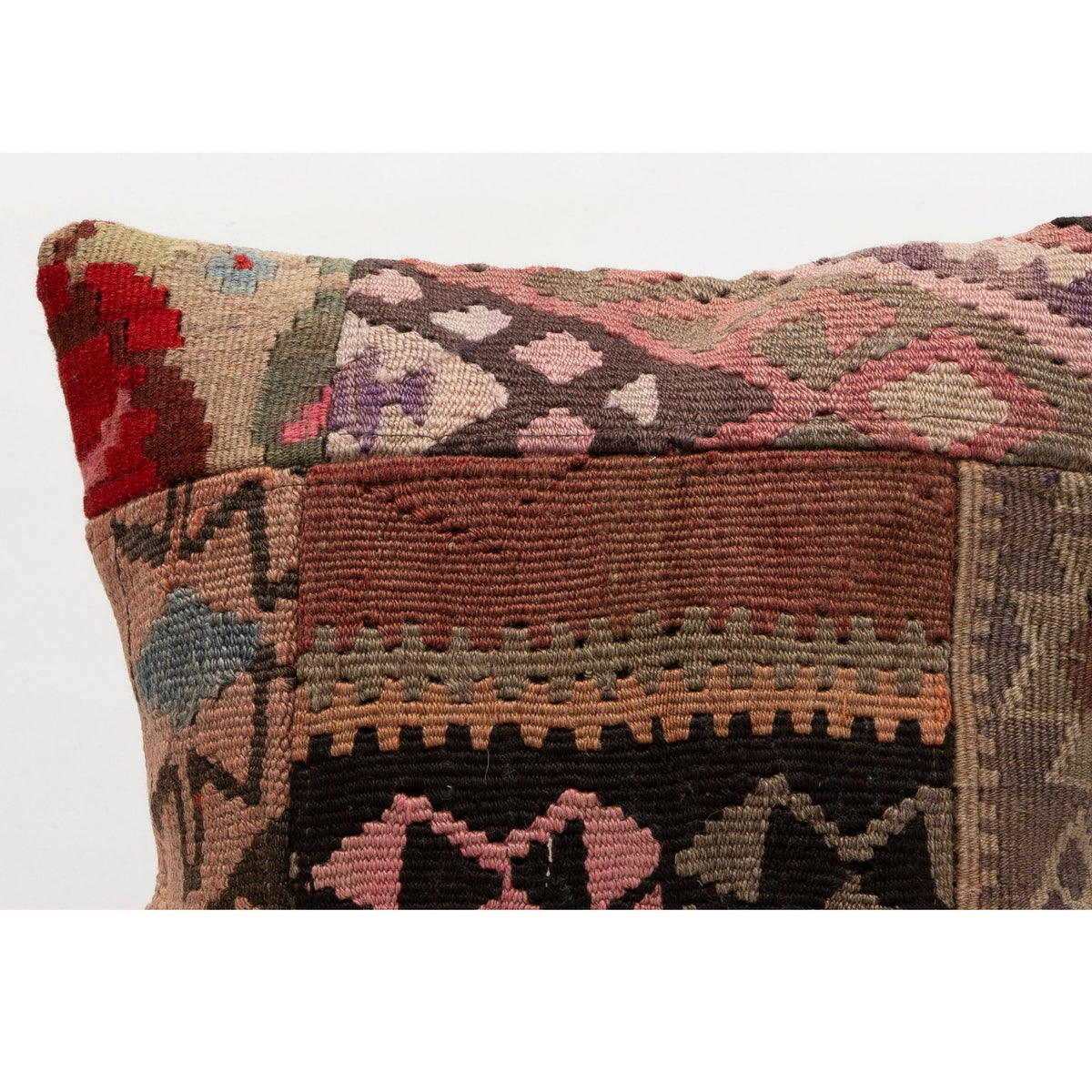 Handmade Vintage Turkish Kilim Pillow Cover