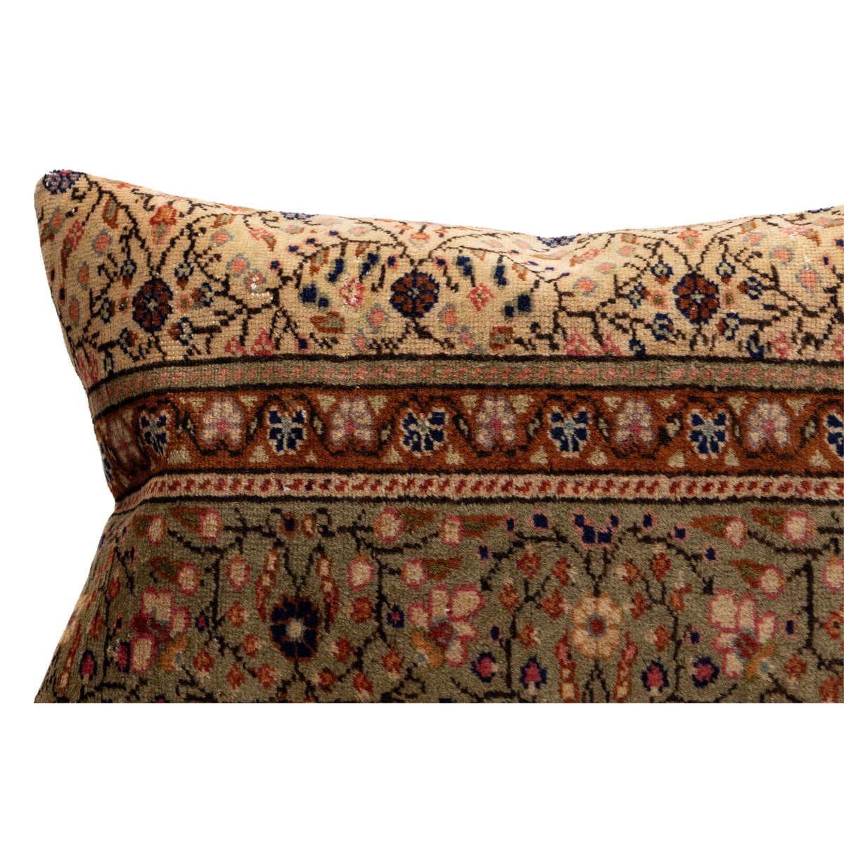 Oriental Rug Throw Pillow Cover 16" x 24"