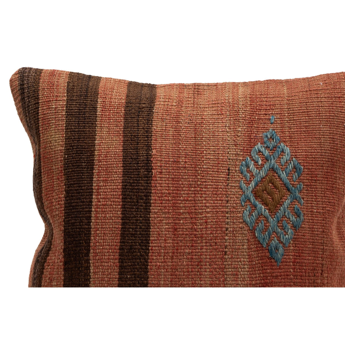 Handmade Kilim Throw Pillow Cover 16" x 16"