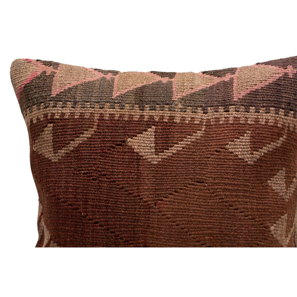 Handmade Neutral Throw Pillow Cover 20" x 20"