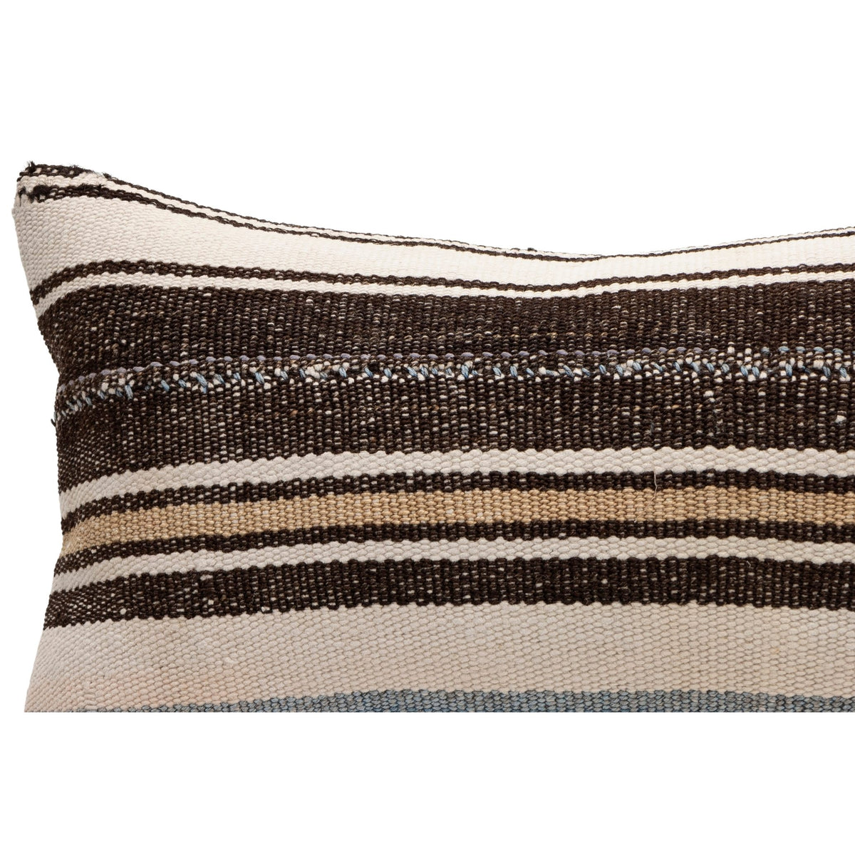 Vintage Kilim Throw Pillow Cover 12" x 20"