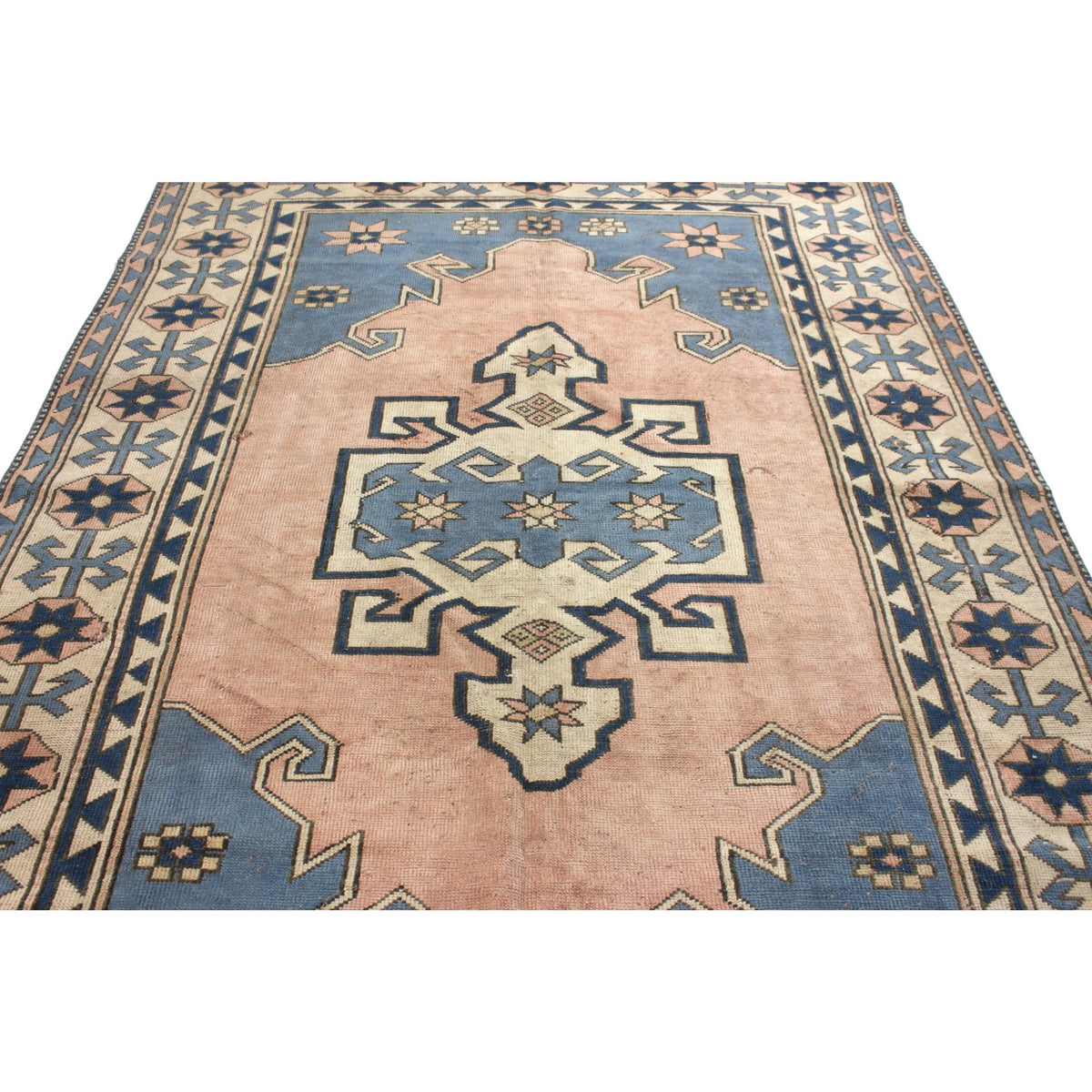 Baram - (5'7'' x 8'2'') Vintage Turkish Rug